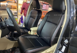 Bọc ghế da Nappa trên xe Toyota Vios